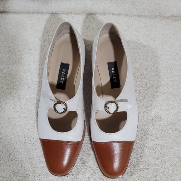 Bally flat leather donia made in Italy shoes - Picture 6 of 11